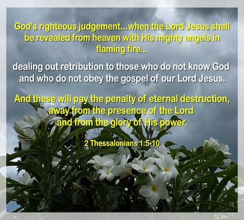 2Thessalonians 1:5-10
